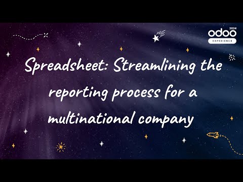 Rationalisation of reporting for a multinational company