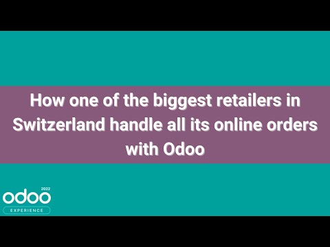 How one of the biggest retailers in Switzerland handle all its online orders with Odoo